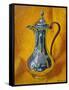 Silver Coffee Pot 2021 (oil)-Tilly Willis-Framed Stretched Canvas