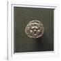 Silver Coin Depicting Gorgon's Head, from Populonia-null-Framed Giclee Print