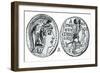 Silver Coin of Ancient Athens-null-Framed Giclee Print