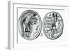 Silver Coin of Ancient Athens-null-Framed Giclee Print