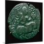 Silver coin of the Huns copying an Indian style, 5th century BC. Artist: Unknown-Unknown-Mounted Giclee Print