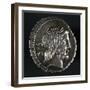 Silver Coin with Serrated Edges from Roman Republic with Head of Jupiter, Recto, Roman Coins BC-null-Framed Giclee Print