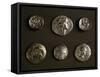 Silver Coins from Tulghes, Pirlita, Radulesti and Cojasca, Romania, Geto-Dacian Coins-null-Framed Stretched Canvas
