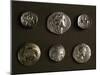 Silver Coins from Tulghes, Pirlita, Radulesti and Cojasca, Romania, Geto-Dacian Coins-null-Mounted Giclee Print