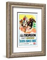 Silver Comes Through - 1927-null-Framed Giclee Print