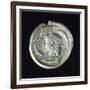 Silver Decadrachm, Recto, Greek Coins, 5th Century BC-null-Framed Giclee Print