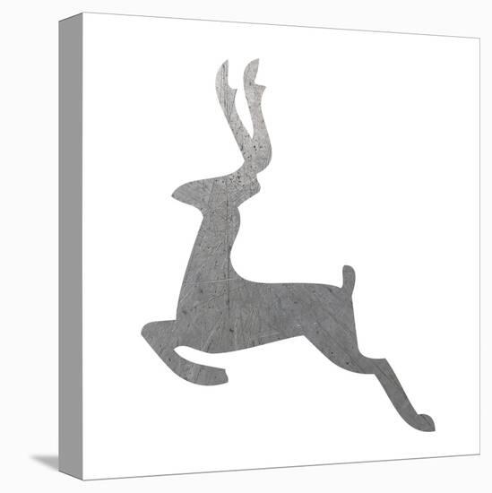 Silver Deer 3-Melody Hogan-Stretched Canvas