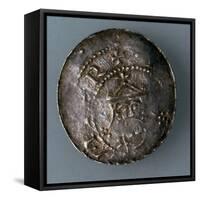 Silver Denar of the City of Hildesheim, Germany, C1045-C1056-null-Framed Stretched Canvas