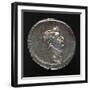 Silver Denarius Bearing Image of Julius Caesar, Minted in Rome, 44 BC-null-Framed Giclee Print