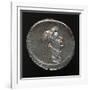 Silver Denarius Bearing Image of Julius Caesar, Minted in Rome, 44 BC-null-Framed Giclee Print