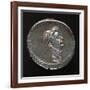 Silver Denarius Bearing Image of Julius Caesar, Minted in Rome, 44 BC-null-Framed Giclee Print