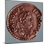 Silver Denarius Depicting Charlemagne, Recto Imperial Coins, 9th Century-null-Mounted Giclee Print