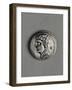 Silver Denarius of Alecorata, Recto, Celtic Coins-null-Framed Giclee Print