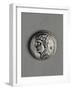 Silver Denarius of Alecorata, Recto, Celtic Coins-null-Framed Giclee Print