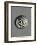 Silver Denarius of Alecorata, Recto, Celtic Coins-null-Framed Giclee Print