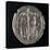 Silver Denarius with Notches, Depicting Two Stipendiary Magistrates, 129 AD, Verso, Roman Coins-null-Stretched Canvas