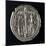 Silver Denarius with Notches, Depicting Two Stipendiary Magistrates, 129 AD, Verso, Roman Coins-null-Mounted Giclee Print