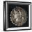 Silver Denarius with Notches from Roman Republic Bearing Head of Juno Sospita-null-Framed Giclee Print