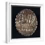 Silver Denarius with Notches from Roman Republic Depicting Chariot, Verso, Roman Coins-null-Framed Giclee Print