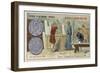 Silver Denier of Chlothar II, 584-null-Framed Giclee Print