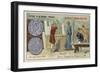 Silver Denier of Chlothar II, 584-null-Framed Giclee Print