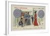 Silver Denier Parisis of Philip the Fair, 1285-null-Framed Giclee Print