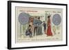 Silver Denier Parisis of Philip the Fair, 1285-null-Framed Giclee Print