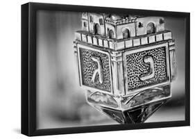 Silver Dreidel-null-Framed Poster