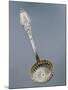 Silver Dusting Spoon with Floral Decorated Handle-null-Mounted Giclee Print