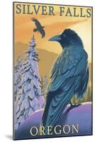 Silver Falls State Park, Oregon - Raven-Lantern Press-Mounted Art Print