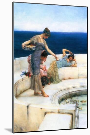 Silver Favorites-Sir Lawrence Alma-Tadema-Mounted Art Print