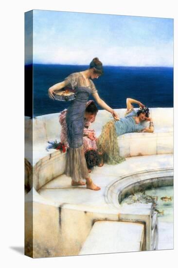 Silver Favorites-Sir Lawrence Alma-Tadema-Stretched Canvas