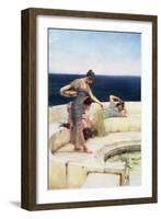 Silver Favourites, C.1903-Sir Lawrence Alma-Tadema-Framed Giclee Print