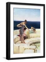 Silver Favourites, C.1903-Sir Lawrence Alma-Tadema-Framed Giclee Print