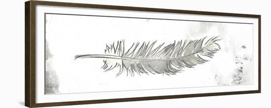 Silver Feather Mate-OnRei-Framed Premium Giclee Print