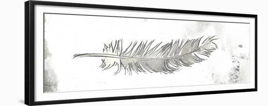 Silver Feather Mate-OnRei-Framed Premium Giclee Print