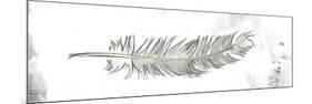 Silver Feather Mate-OnRei-Mounted Premium Giclee Print