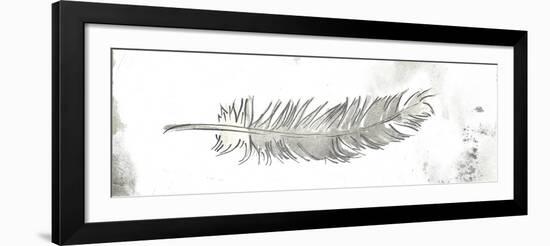 Silver Feather Mate-OnRei-Framed Art Print