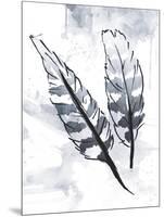 Silver Feathers-OnRei-Mounted Art Print