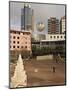 Silver Fern Globe Suspended Over the Civic Square, Wellington, North Island, New Zealand, Pacific-Don Smith-Mounted Photographic Print