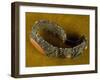 Silver Filigree and Coral Bracelet, China-null-Framed Giclee Print