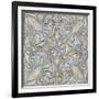 Silver Filigree V-Megan Meagher-Framed Art Print