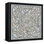 Silver Filigree VII-Megan Meagher-Framed Stretched Canvas