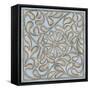 Silver Filigree VII-Megan Meagher-Framed Stretched Canvas