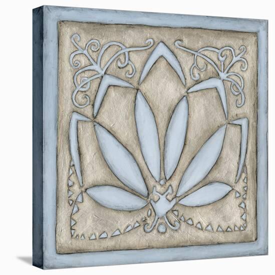 Silver Filigree VIII-Megan Meagher-Stretched Canvas