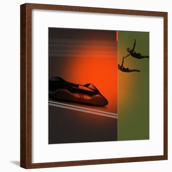 Silver Flight-NaxArt-Framed Art Print