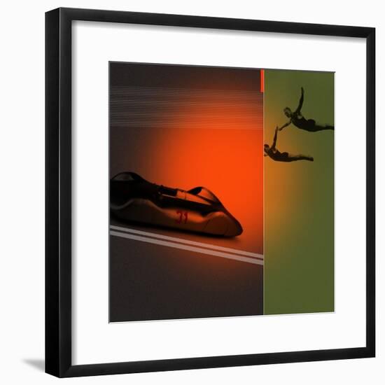 Silver Flight-NaxArt-Framed Art Print