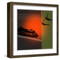 Silver Flight-NaxArt-Framed Art Print