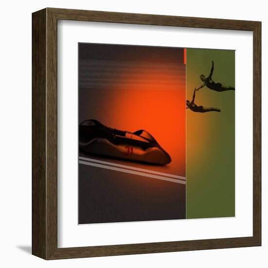 Silver Flight-NaxArt-Framed Art Print