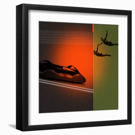 Silver Flight-NaxArt-Framed Art Print